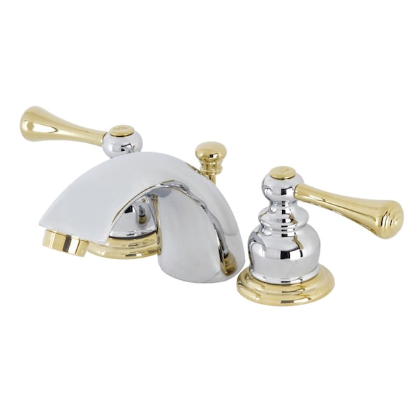 KB3944BL Mini-Widespread Bathroom Faucet, Chrome/Brass